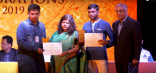 Prize distribution - GOLD Academy's G.K. Quiz Contest 2019